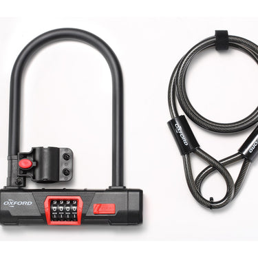 Candado Oxford U-Lock Código y Cable