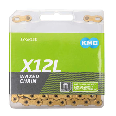 Set Go Waxed 150ML + Cadena KMC X12L Ti Gold 126L
