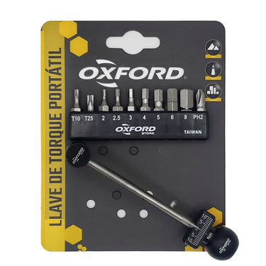 Llavero Torque/Allen Oxford 2-10Nm 2/2.5/3/4/5/6/8Mm+-T10/25