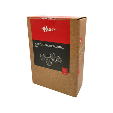 Mancuerna Hexagonal 3Kg X 2 Un