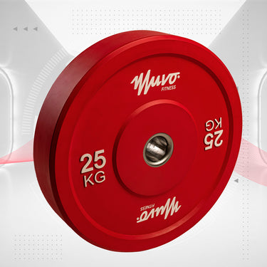 Disco Bumper 25Kg Rojo
