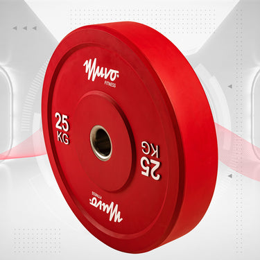 Disco Bumper 25Kg Rojo