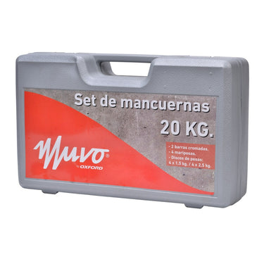 Set de Mancuernas Muvo 20 Kg