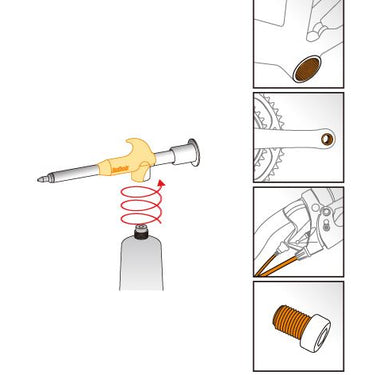 Kit Grasa de Cobre Con Pistola Aplicadora Icetoolz Modelo C278