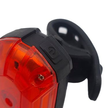 Luz Trasera 25 Lumen Con Carga Usb Oxford Rojo