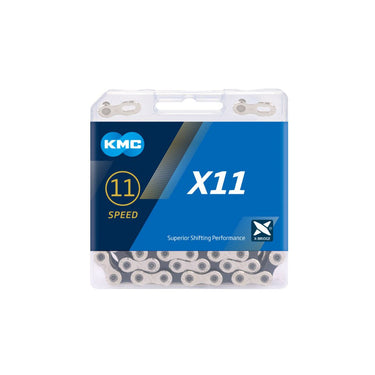 Cadena Kmc X11 11-Speed Silver/Black 118L
