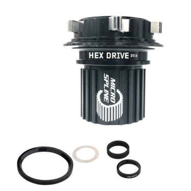 Cassette Body Spank Hex Drive Microspline Adapter 142/148/15