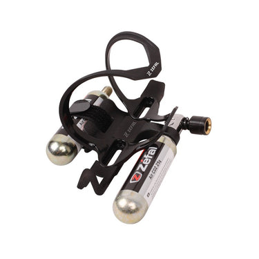 Porta Caramayola Con Soportes Para Cartuchos de Co2 Zefal Modelo Pulse Z2I