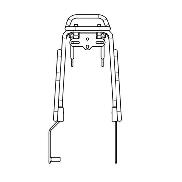 Parrilla Zefal Tra. Raider R70 Disc Alum Negro 7542